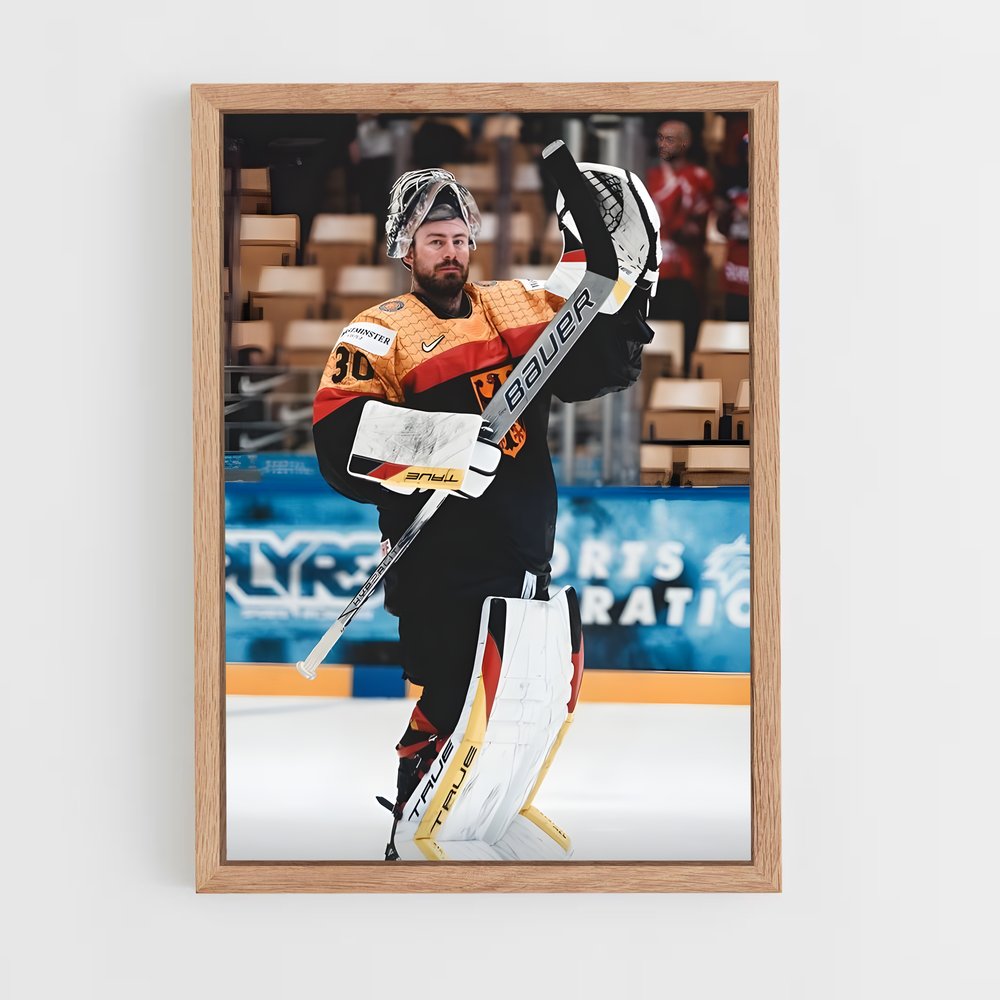 Poster La Glisse Éblouissante – affiche Hockey sur glace (vue 4)